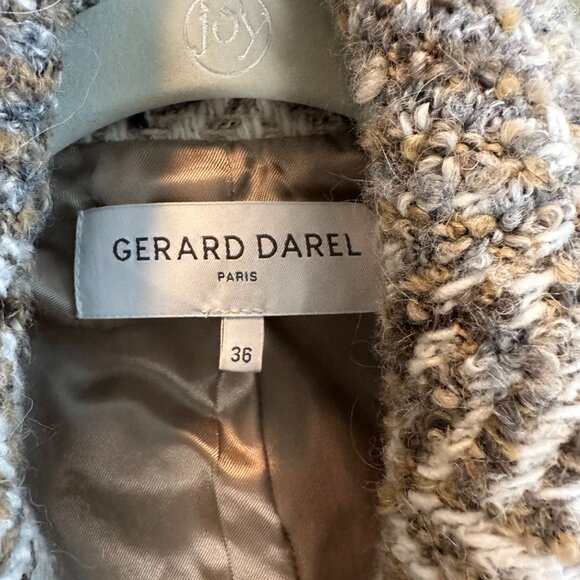 GERARD DAREL Siana Printed Coat size 36, 6 US. - Picture 7 of 7